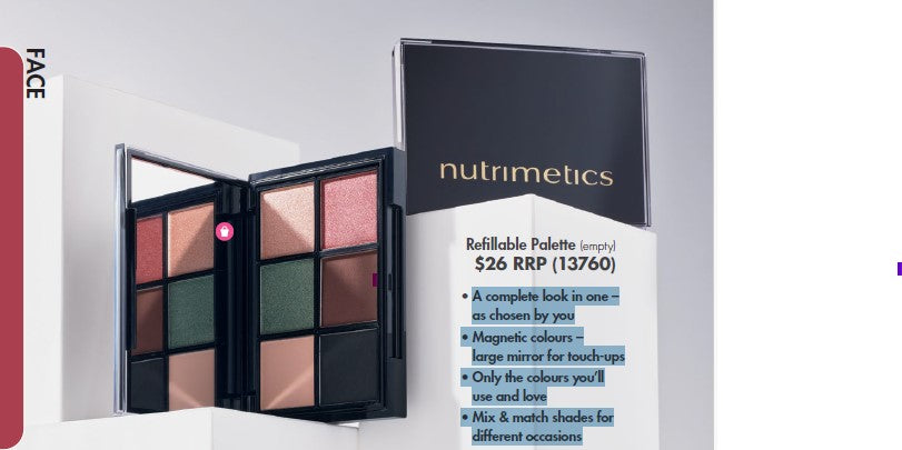 Refillable Palette