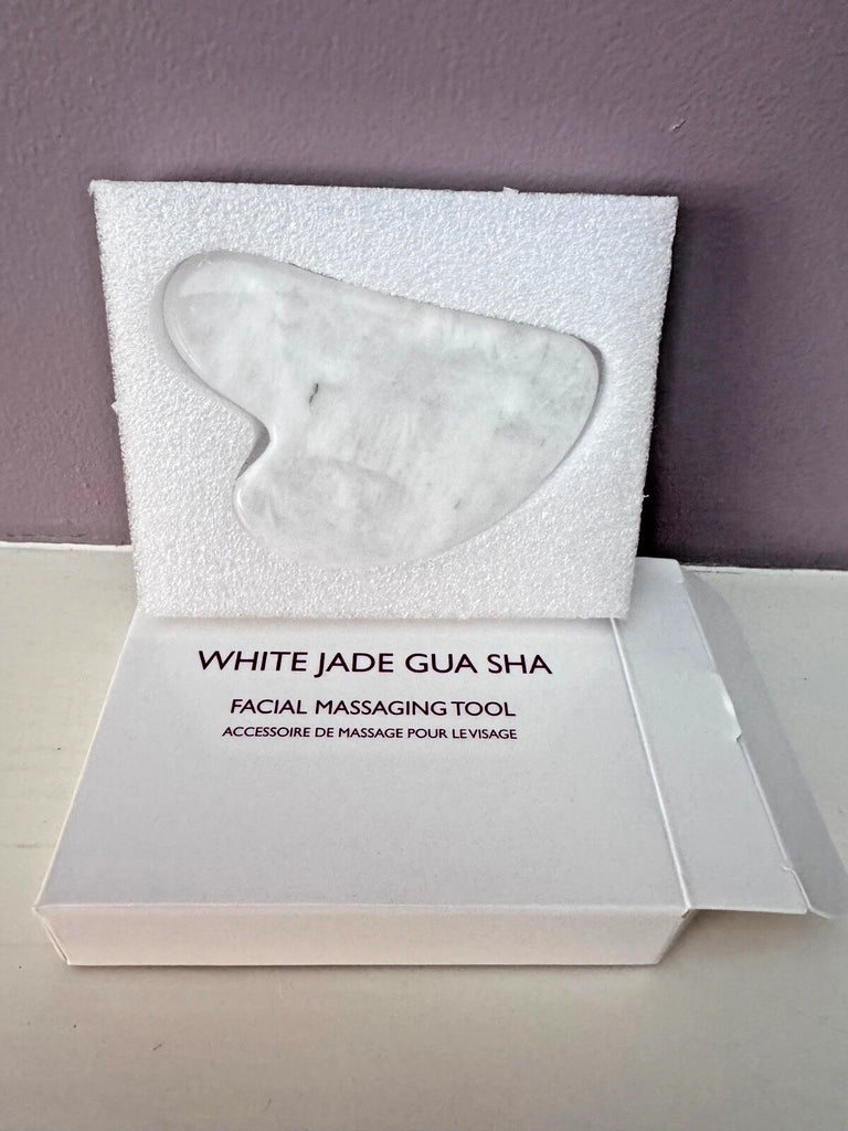 white jade gua sha